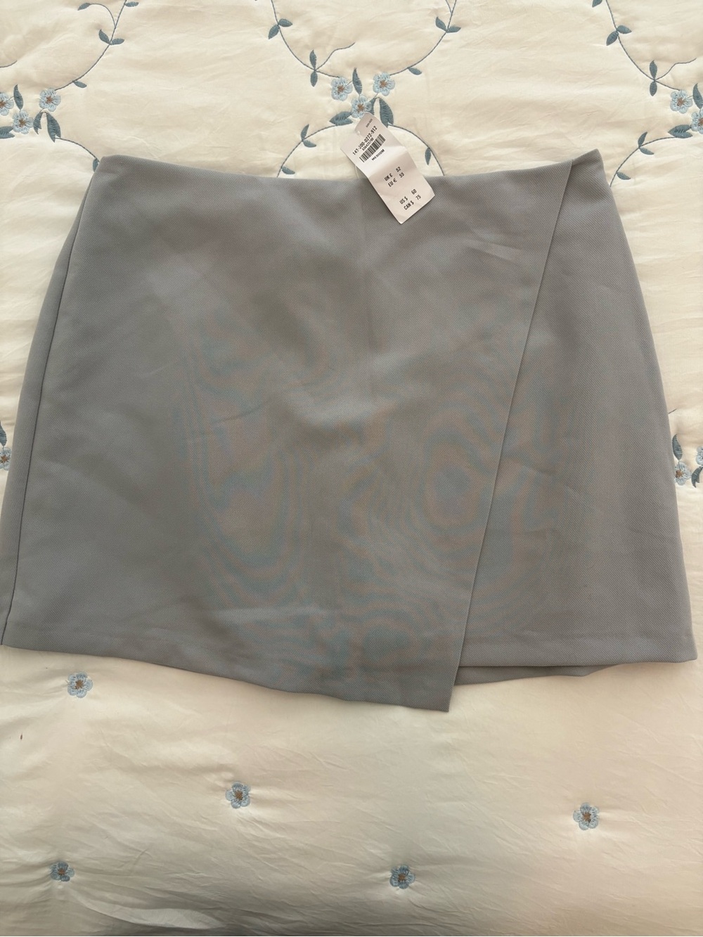 Abercrombie & Fitch Light Gray Mini Skirt